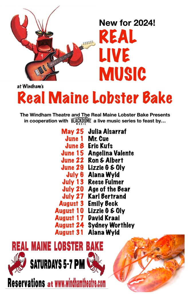 Real Maine Lobster Bake Windham Theatre and Vacation Rentals, Windham NY